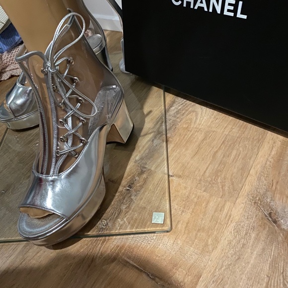 Chanel open boots.size 37. - Picture 9 of 10